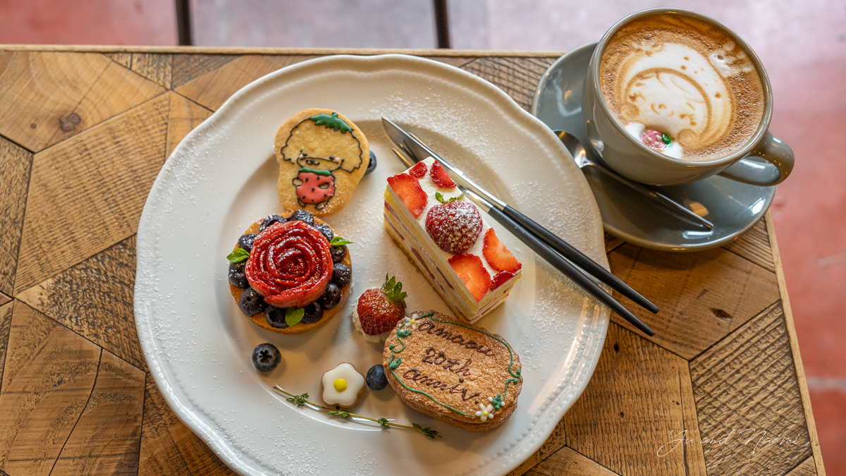 烏丸丸太町】COCOCHI CAFE｜可愛くて繊細なスイーツとラテが人気の